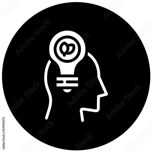Vector Design Think Green Icon Style