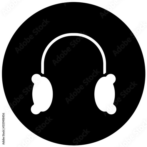 Vector Design Earmuffs Icon Style