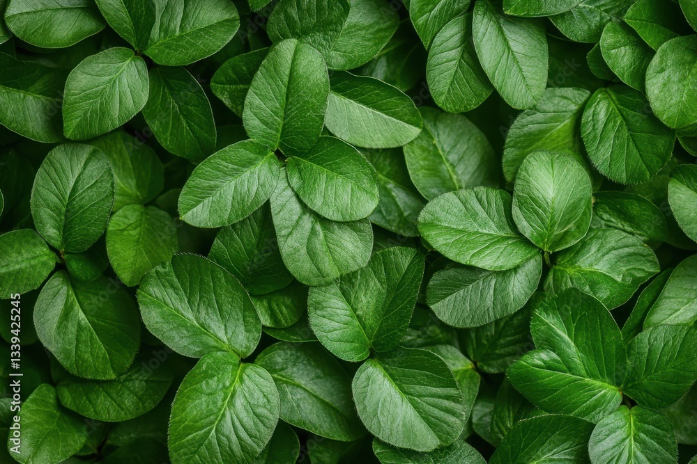 Lush Green Foliage Background Revealing Dense Leafy Texture in a Natural Botanical Composition with a Fresh and Vibrant Aesthetic Lush Green Foliage Background Revealing Dense Leafy Texture in a Natural Botanical Composition with a Fresh and Vibrant Aesthetic