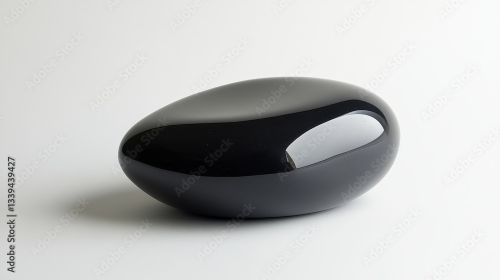 Modern Abstract Black Sculpture - Geometric Design Modern Abstract Black Sculpture - Geometric Design