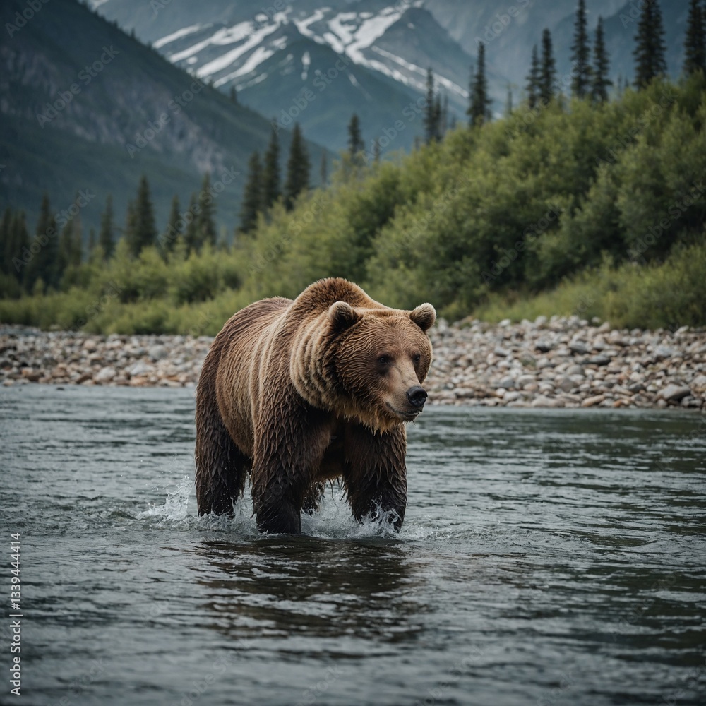 bear in the lake bear in the lake