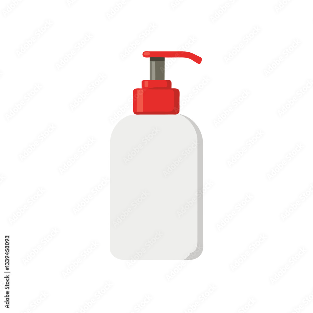 White Pump Bottle Vector Illustration - Cartoon, Clipart & Line Art Design 1.eps White Pump Bottle Vector Illustration - Cartoon, Clipart & Line Art Design 1.eps