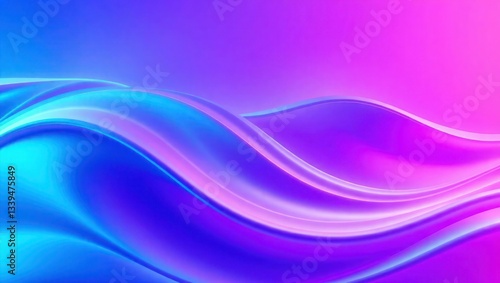 Abstract image featuring dynamic swirls of pink and purple hues, intermingling with traces of light blue