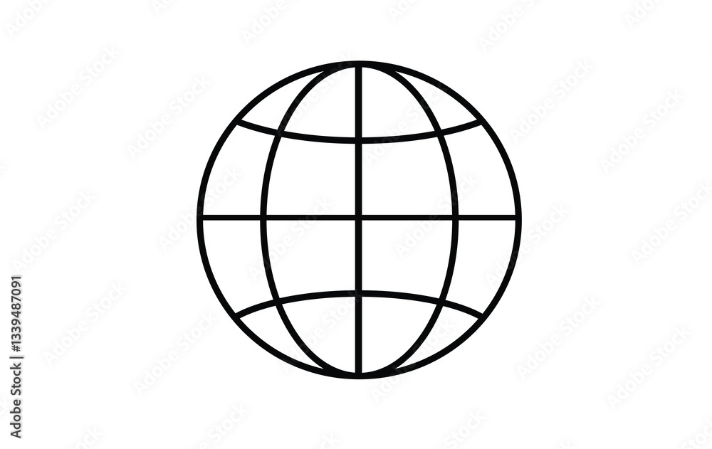 Website Icon – A simple and modern symbol representing a globe, browser window, or homepage, used to indicate internet presence, websites, or online navigation. Ideal for digital branding. Website Icon – A simple and modern symbol representing a globe, browser window, or homepage, used to indicate internet presence, websites, or online navigation. Ideal for digital branding.