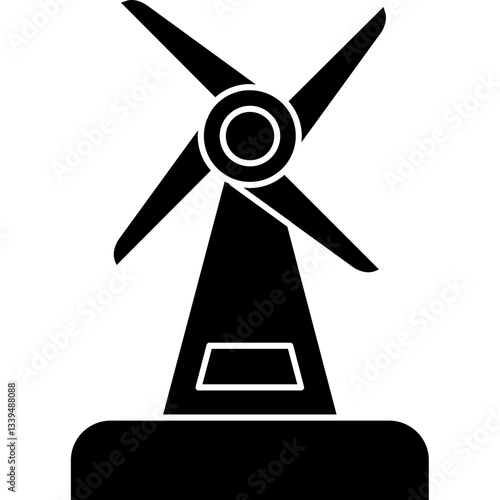 Wind turbine Icon