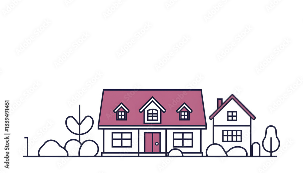 Line Smart House Icons , with white tonespng Line Smart House Icons , with white tonespng