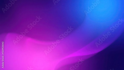 Abstract liquid in purple, bright, holographic and sparkling