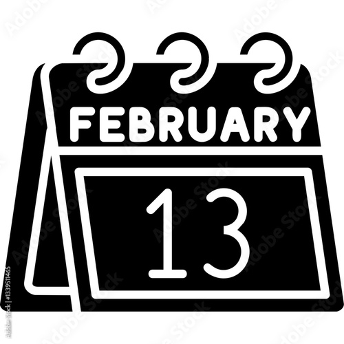 13th February Icon