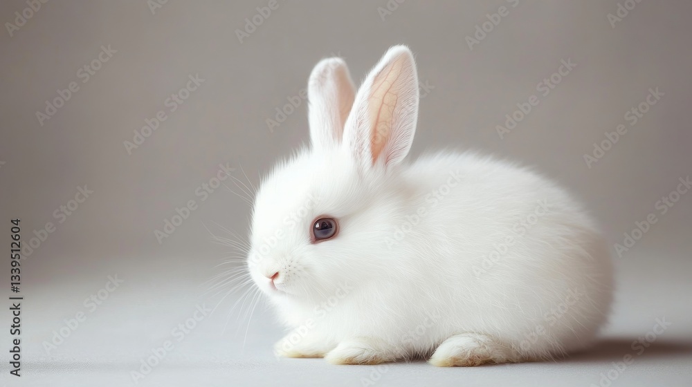 Precious White Baby Bunny Precious White Baby Bunny