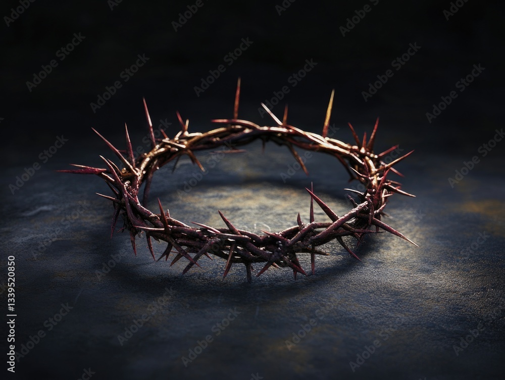 Fototapeta premium Crown of Thorns Table Decoration