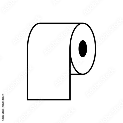 Toilet Paper Icon