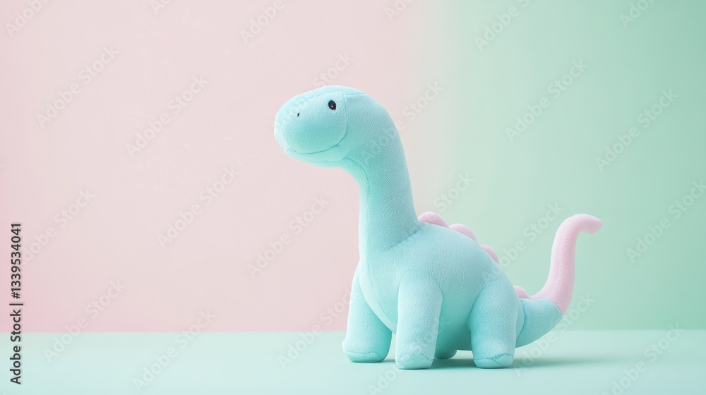 Obraz premium Space Pastel Blue Perspective Club Prehistoric Right