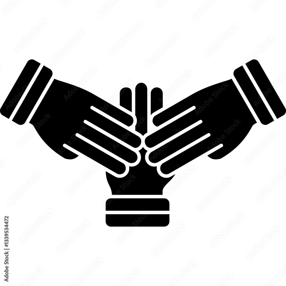 Obraz premium Cooperation Icon