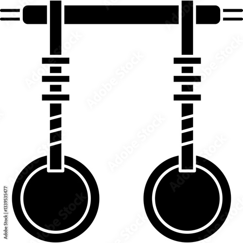Gymnastic rings Icon