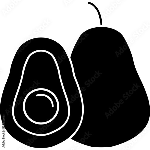 Avocado Icon