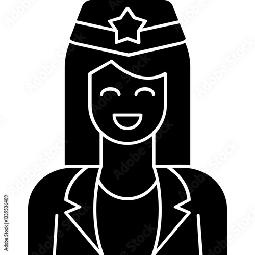 Air hostess Icon