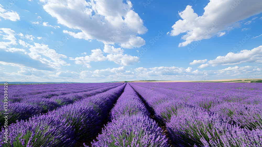 Obraz premium lavender field in provence france
