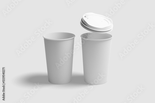 Wallpaper Mural Blank Coffee Cup Mockup Torontodigital.ca