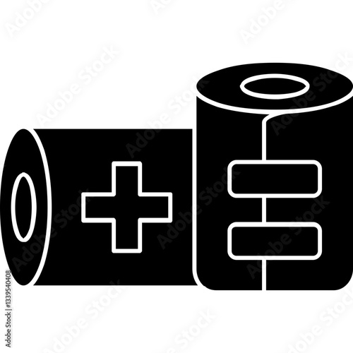 Gauze bandage Icon