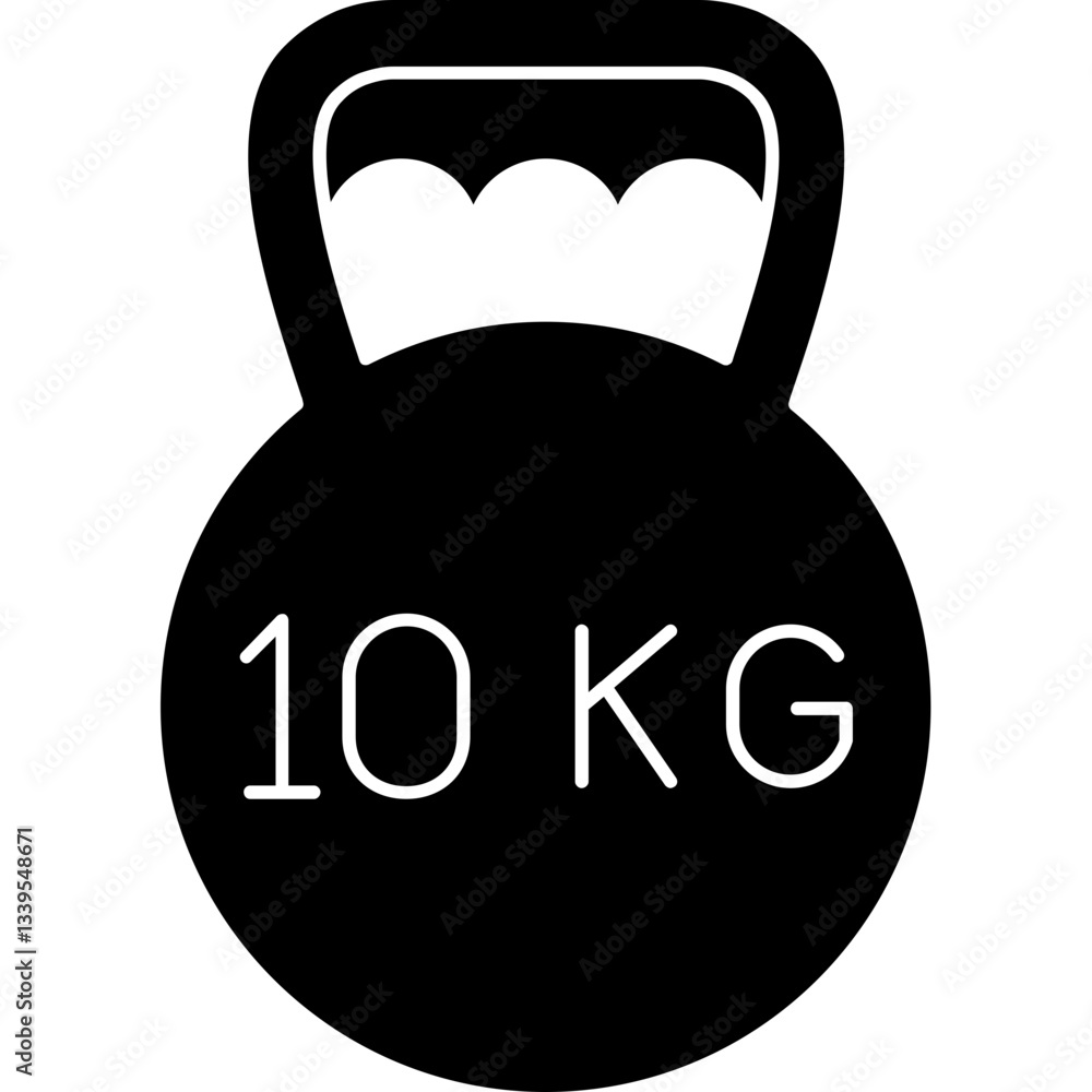 Gym weight Icon Gym weight Icon