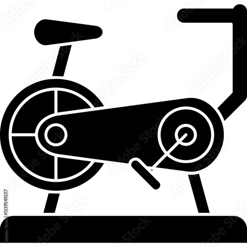 Stationary Bicycle Icon
