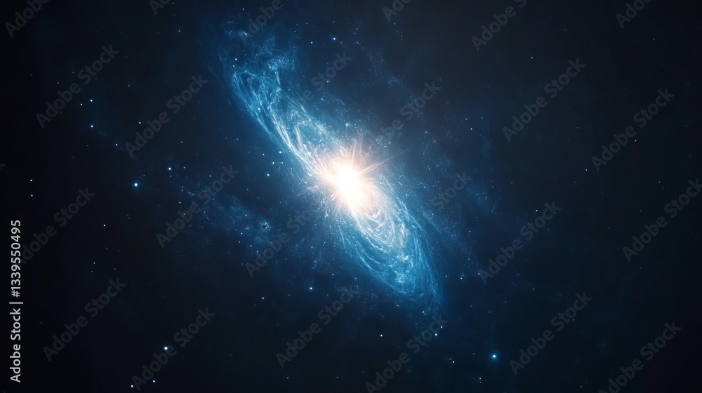 Obraz premium A mesmerizing space wallpaper featuring constellations nebulae and bright stars scattered across the universe