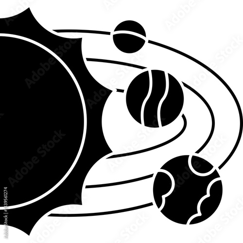 Solar system Icon