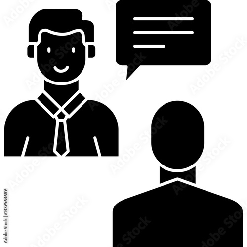 Job interview Icon