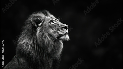 Majestic lion portrait (1)