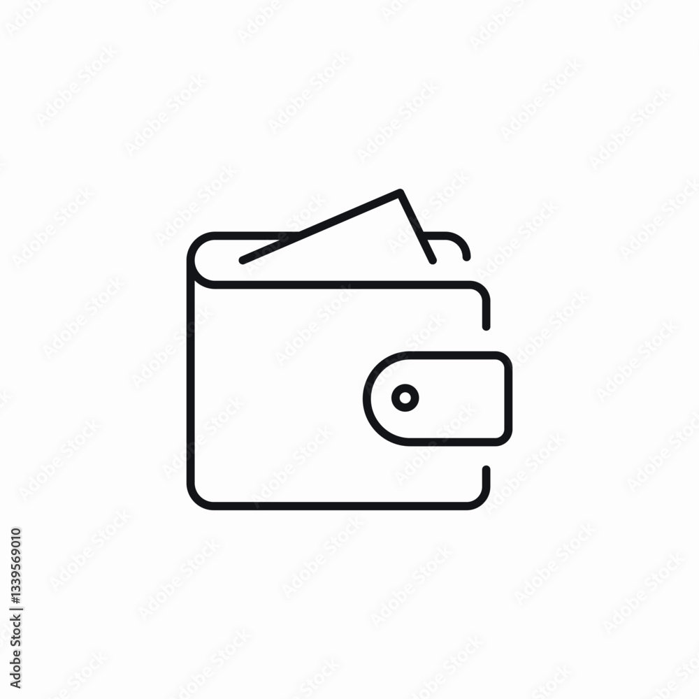 card wallet wrap icon sign vector card wallet wrap icon sign vector
