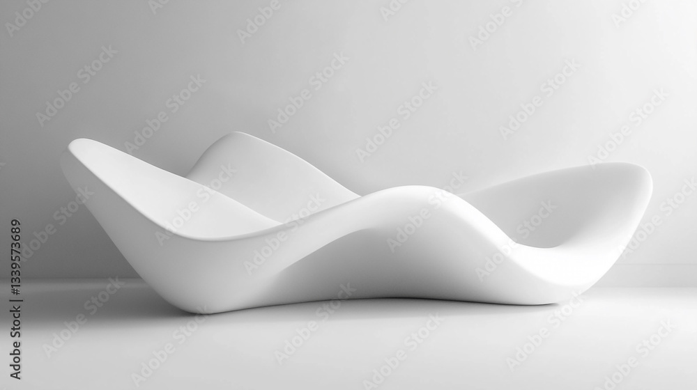 Abstract flowing white waves with subtle shadows, Fluid white waves flowing gently across a clean, white surface for a simple, abstract background Abstract flowing white waves with subtle shadows, Fluid white waves flowing gently across a clean, white surface for a simple, abstract background