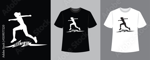 believe you can! text illustration t-shirt design idea