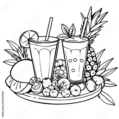 Tropical Fruit Smoothies: A Refreshing Summer Treat                                                           