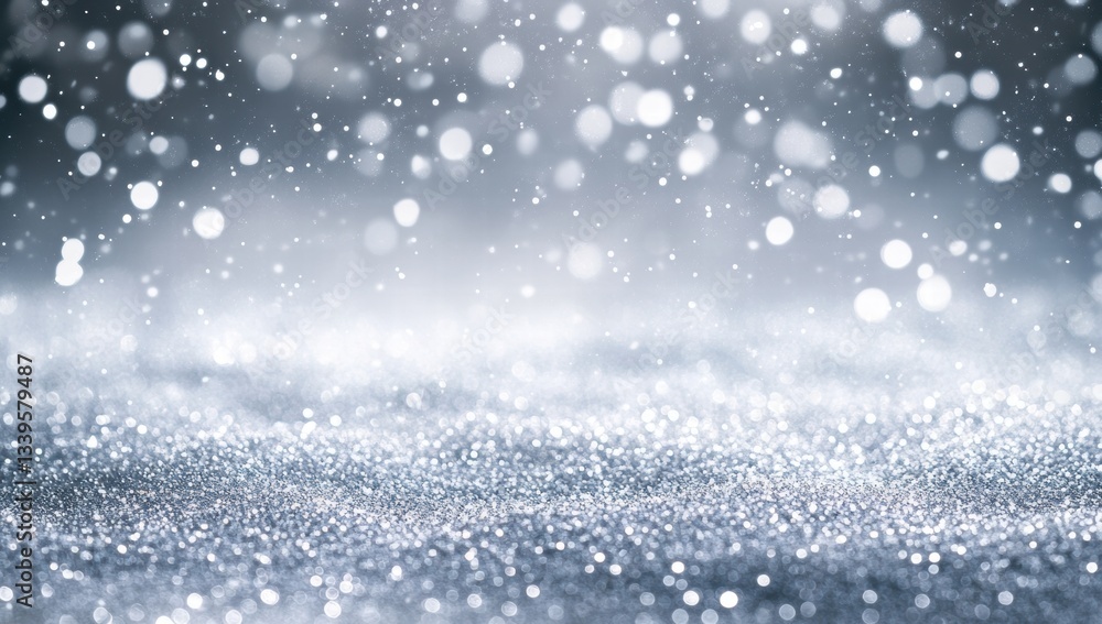 Obraz premium christmas background with snowflakes