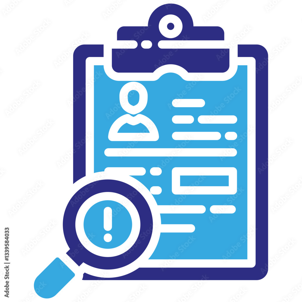 Details icon in Glyph Dual Color Style. Simple Vector Design. Simple Vector Glyph Icon Details icon in Glyph Dual Color Style. Simple Vector Design. Simple Vector Glyph Icon