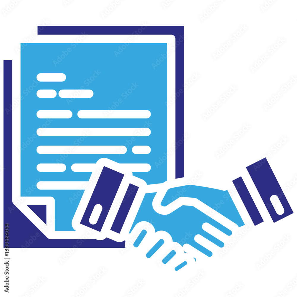 Partnership icon in Glyph Dual Color Style. Simple Vector Design. Simple Vector Glyph Icon Partnership icon in Glyph Dual Color Style. Simple Vector Design. Simple Vector Glyph Icon