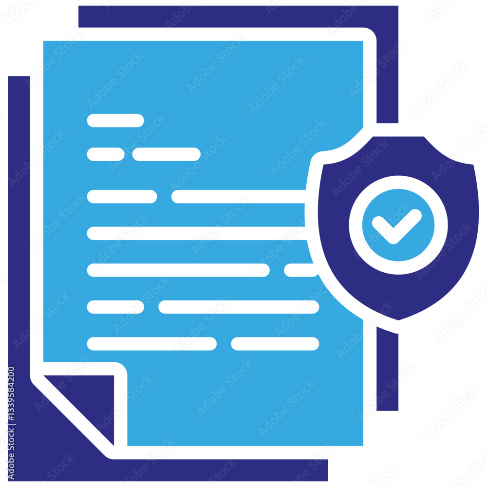 Data security icon in Glyph Dual Color Style. Simple Vector Design. Simple Vector Glyph Icon Data security icon in Glyph Dual Color Style. Simple Vector Design. Simple Vector Glyph Icon
