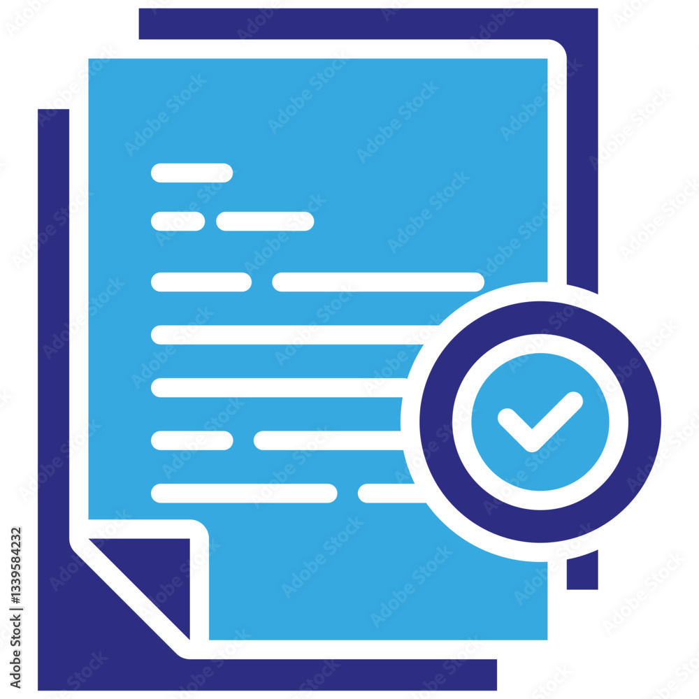 Agreement icon in Glyph Dual Color Style. Simple Vector Design. Simple Vector Glyph Icon Agreement icon in Glyph Dual Color Style. Simple Vector Design. Simple Vector Glyph Icon