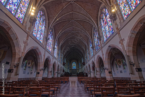 interior of the cathedral of the holy sepulchre