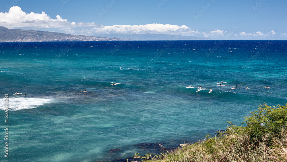 Obraz premium Ho’okipa Beach Park Maui Hawaii