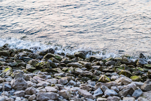 Shore of Como Lake