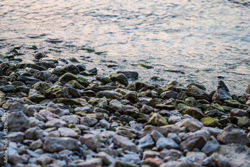 Shore of Como Lake