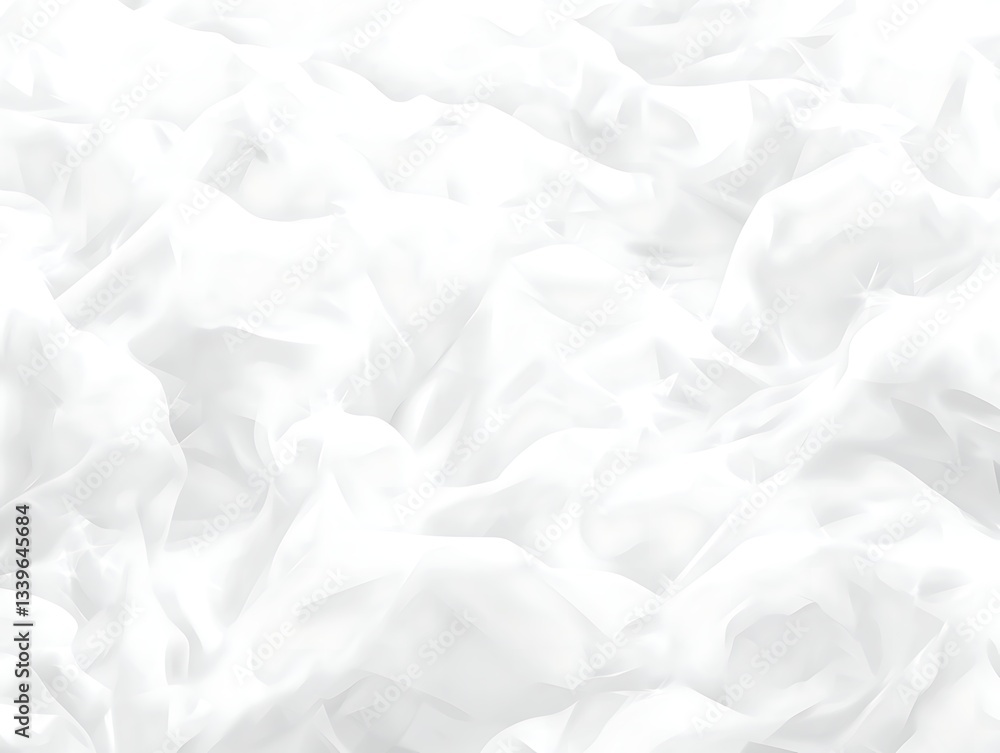 Obraz premium White cloth rippling abstract background