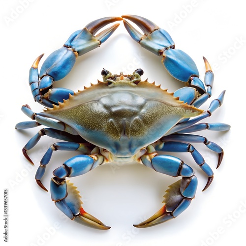 crab isolated on white background