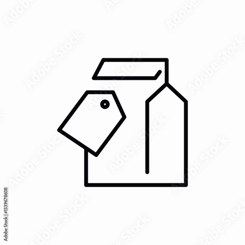 product tag icon sign vector