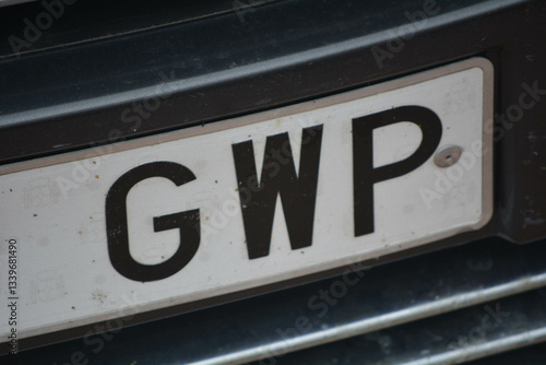 High-quality image of a Spanish license plate (matrícula española) on a vehicle, showcasing the European Union blue strip with the 'E' country code for Spain. 