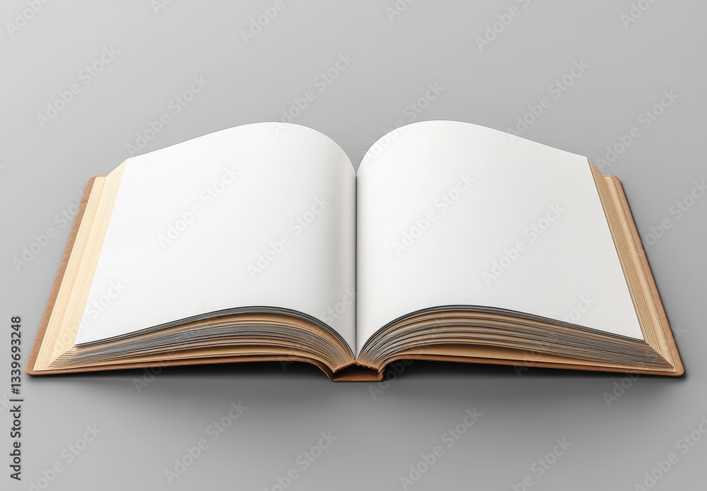 The 3D mock-up features a 12-page leaflet with six-panel accordion folds, arranged as a Z-fold vertical brochure, isolated on a gray background The 3D mock-up features a 12-page leaflet with six-panel accordion folds, arranged as a Z-fold vertical brochure, isolated on a gray background