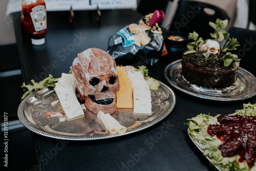 Εκτύπωση καμβά mortuary school skull reconstruction