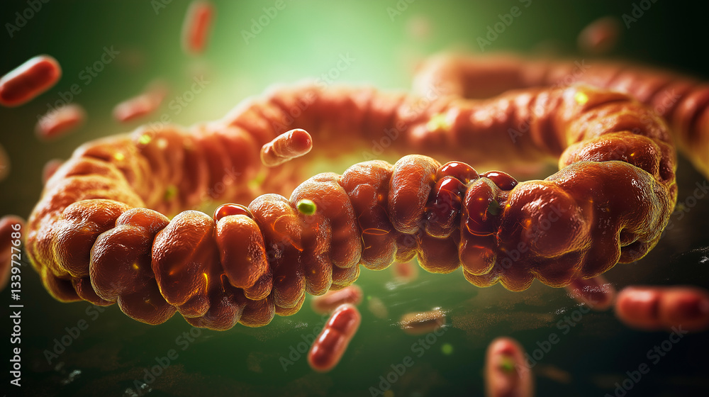 an abstract bacteria, infection, bacteria.