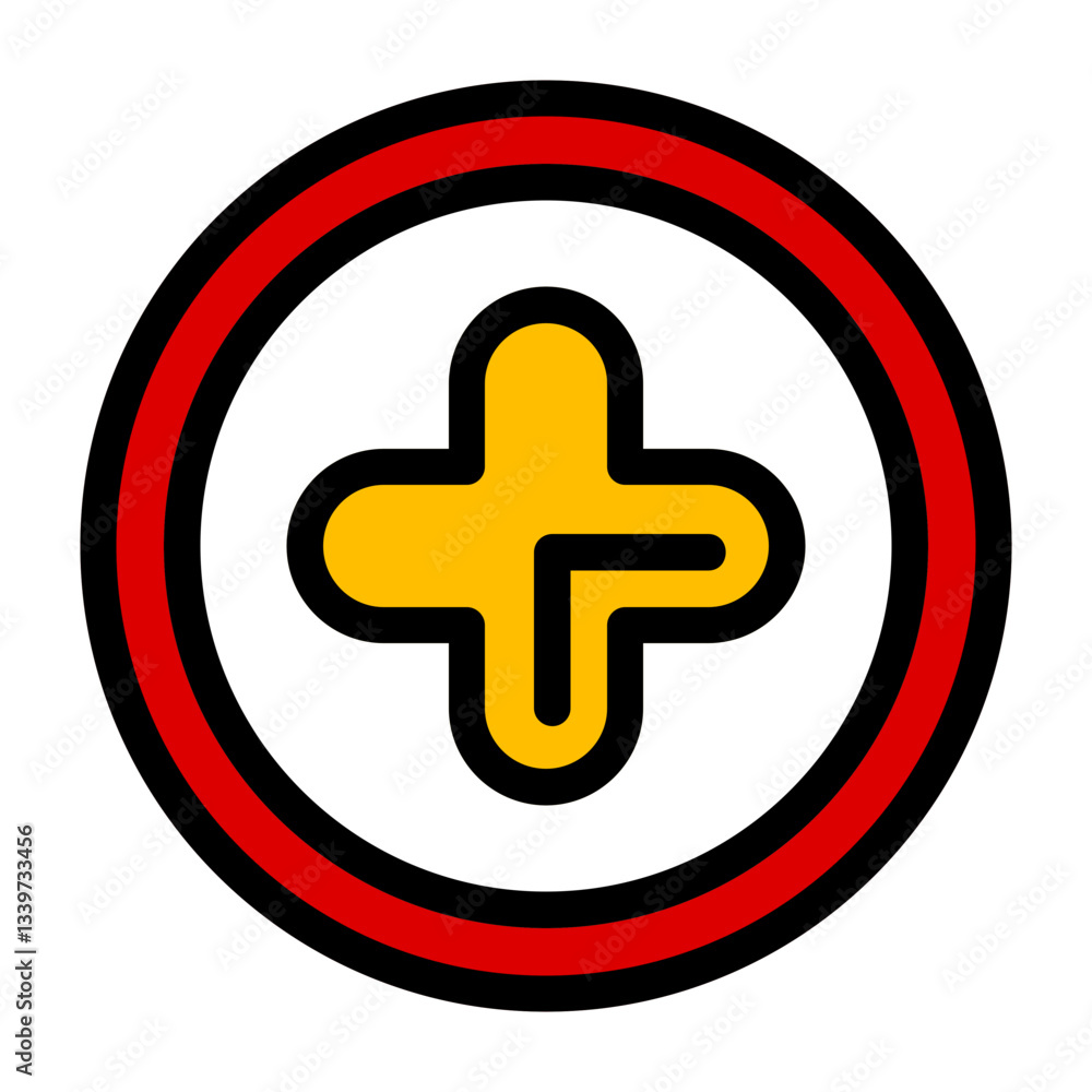 Obraz premium Hospital Icon